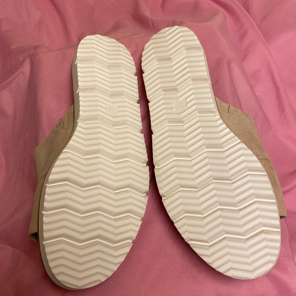 Vanelli Cleve Pink Voil Suede Leather Sandals - 10M - Picture 3 of 7